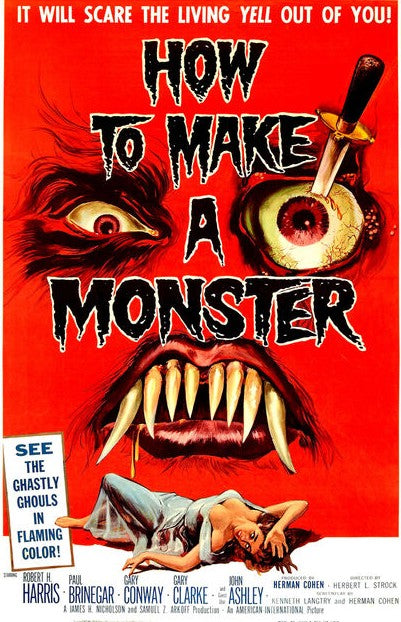 How To Make A Monster (1958) - Robert H. Harris DVD
