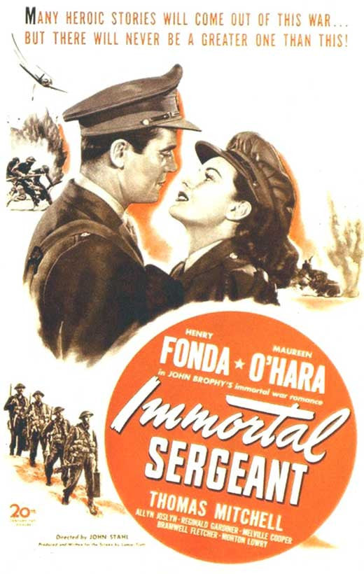 Immortal Sergeant (1943) - Henry Fonda DVD