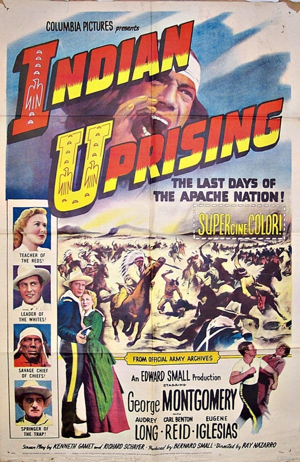 Indian Uprising (1952) - George Montgomery