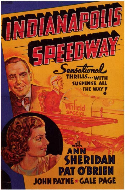 Indianapolis Speedway (1939) - John Payne DVD