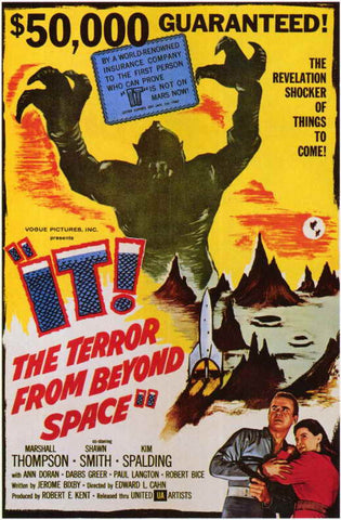 It ! The Terror From Beyond Space (1958)  DVD  Colorized Version