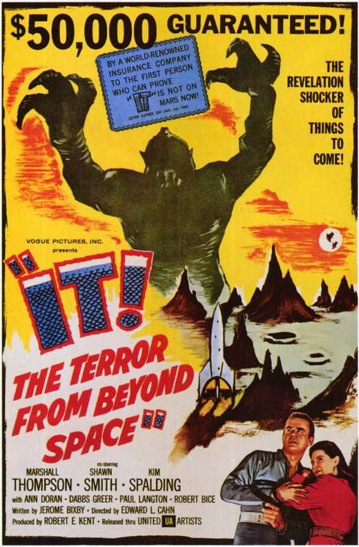 It ! The Terror From Beyond Space (1958) DVD