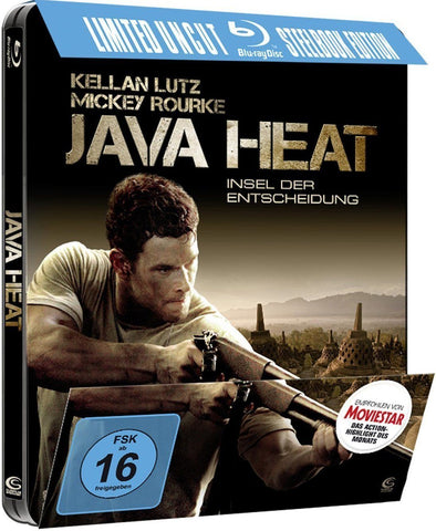 Java Heat (2013) - Kellen Lutz Limited STEELBOOK Edition. Blu-ray