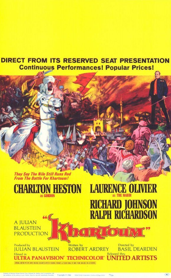 Khartoum (1966) - Charlton Heston DVD