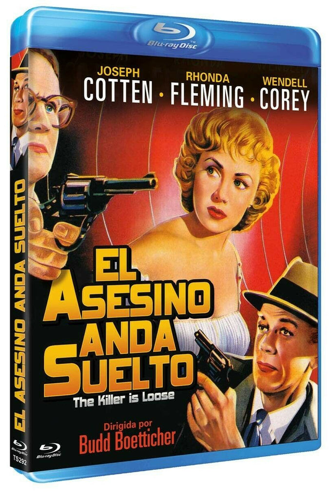 The Killer Is Loose (1956) - Joseph Cotten Blu-ray codefree