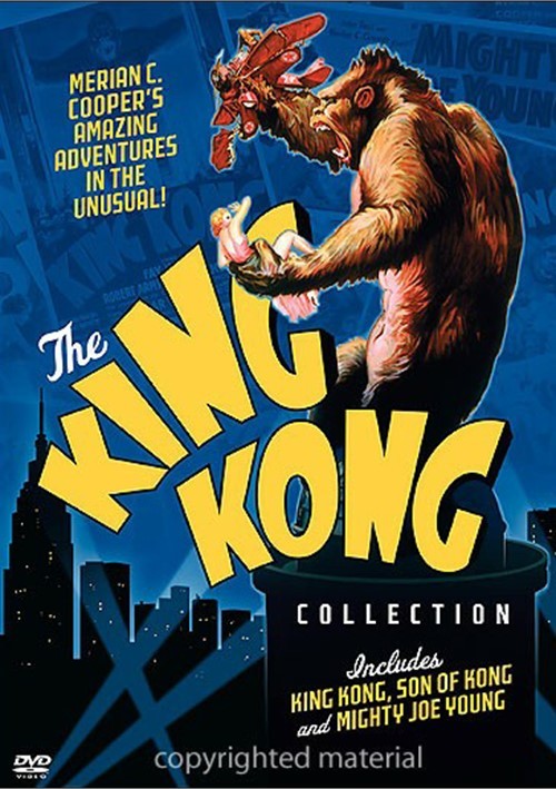 King Kong Collection - Merian C. Cooper 3 DVD Set