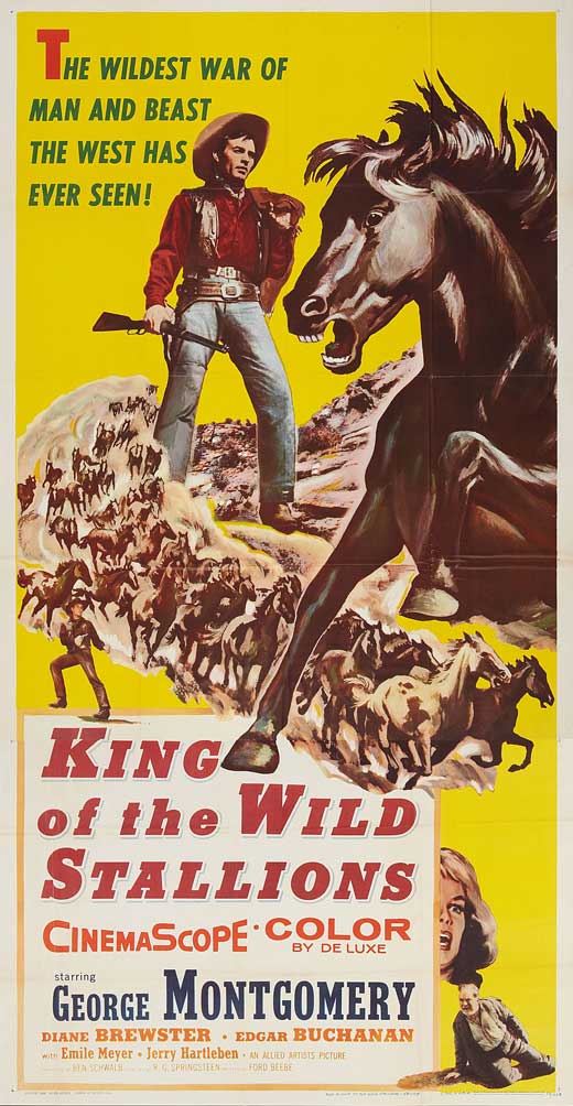 King Of The Wild Stallions (1959) - George Montgomery DVD