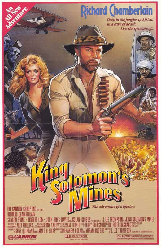 King Solomon´s Mines (1985) - Richard Chamberlain DVD