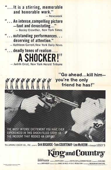 King And Country (1964) - Dirk Bogarde DVD