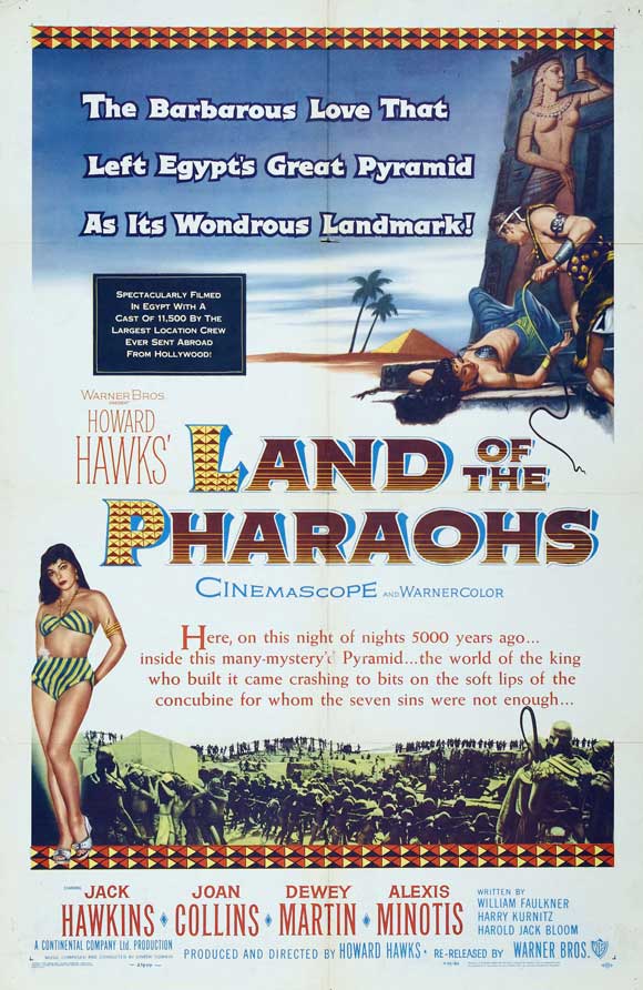 Land Of The Pharaohs (1955) - Joan Collins DVD