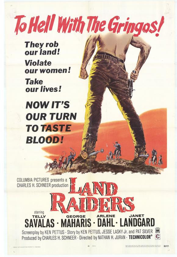 Land Raiders (1969) - Telly Savalas DVD