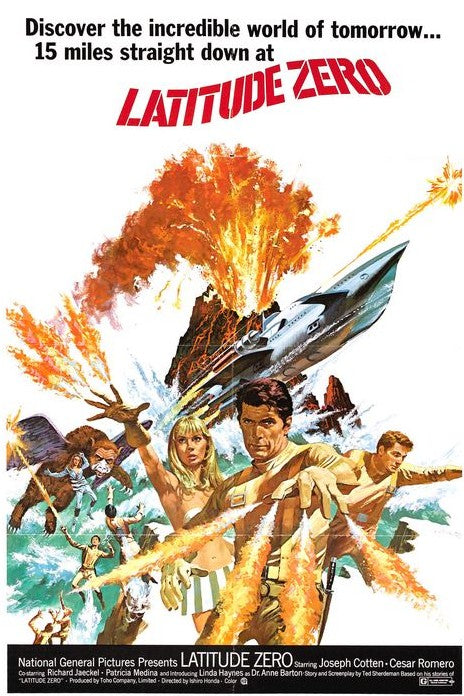 Latitude Zero (1969) - Ishiro Honda DVD