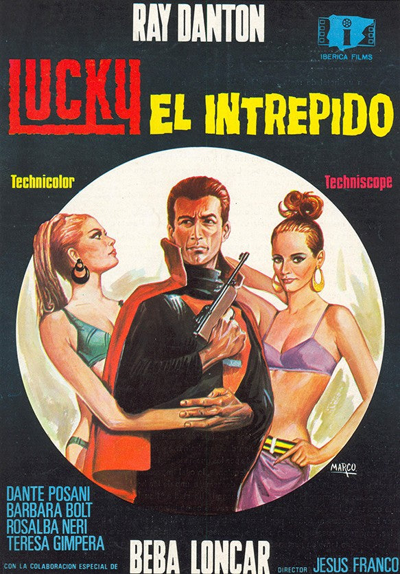 Lucky the Inscrutable (1967) - Ray Danton DVD