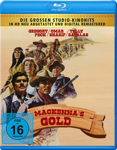 Mackenna´s Gold (1969) - Gregory Peck   Blu-ray