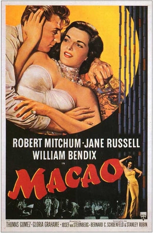 Macao (1952) - Robert Mitchum  Colorized Version