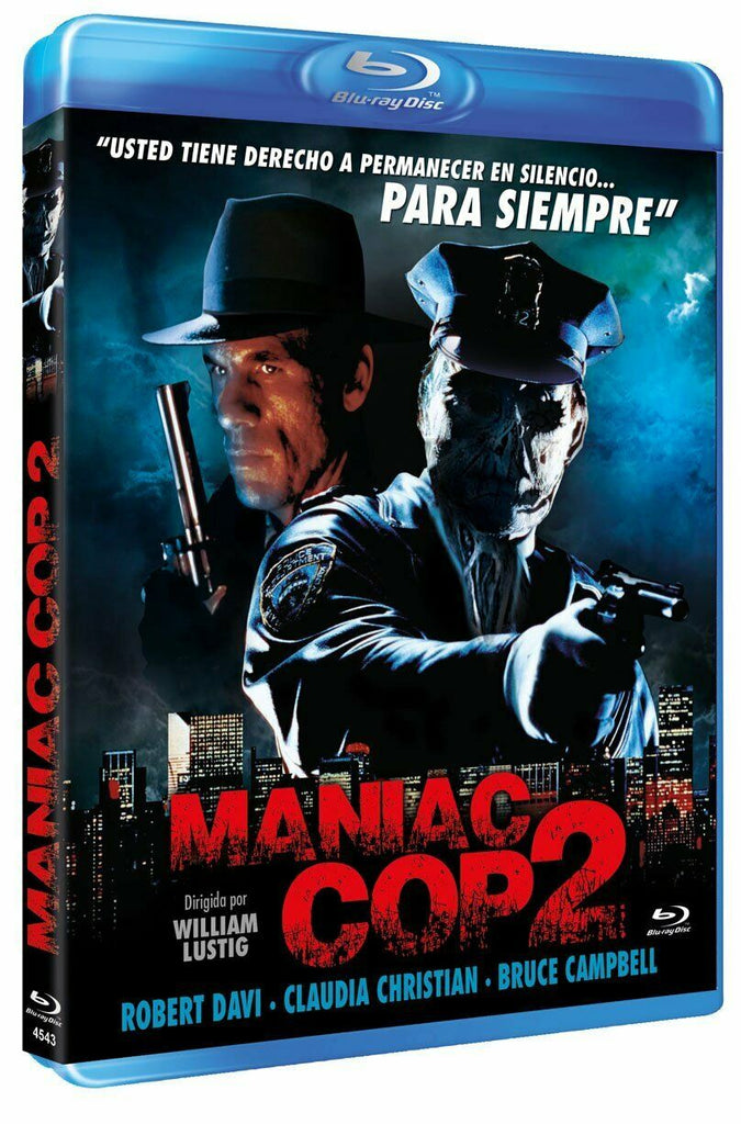 Maniac Cop 2 (1990) - Bruce Campbell Blu-ray codefree