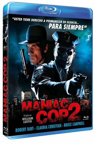 Maniac Cop 2 (1990) - Bruce Campbell  Blu-ray  codefree