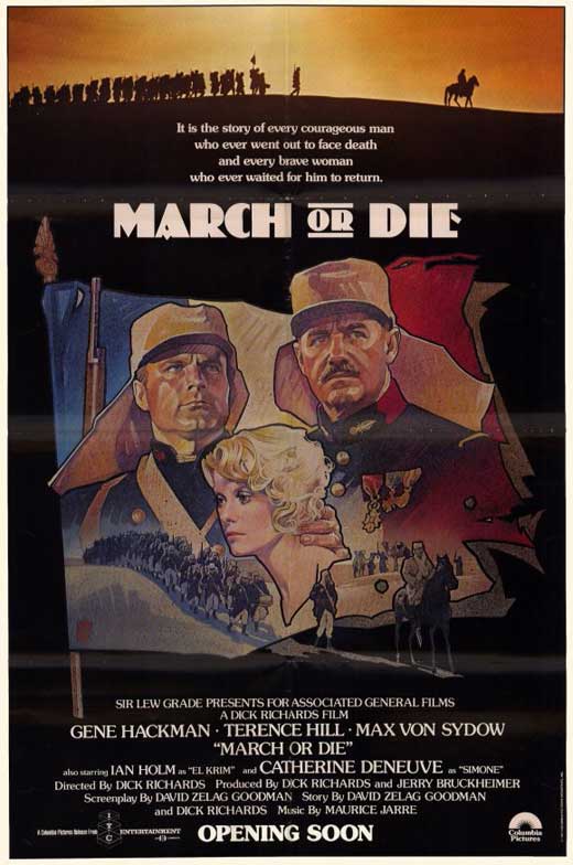 March Or Die (1977) - Gene Hackman DVD