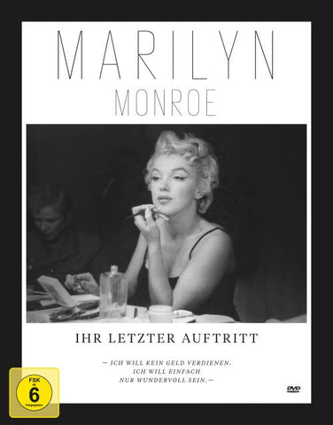 Marilyn Monroe : Her Last Appearance DVD + Picture Book