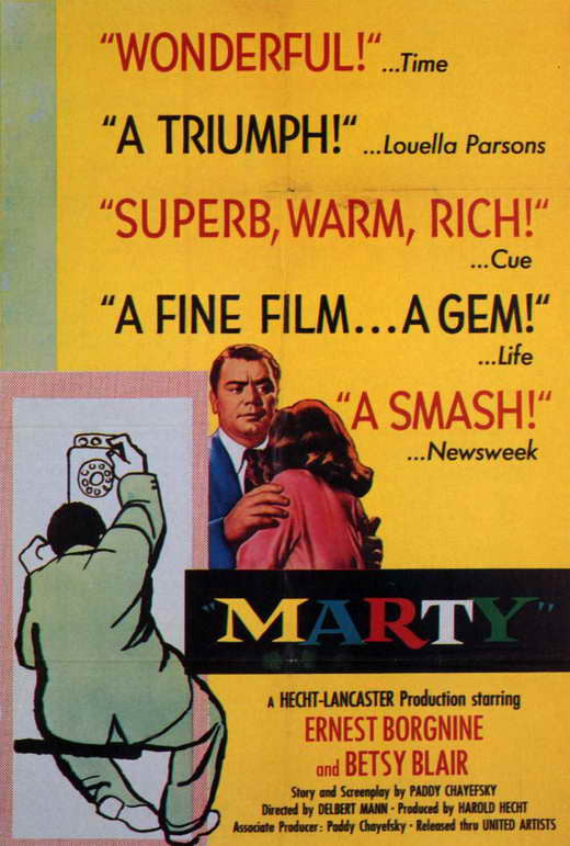 Marty (1955) - Ernest Borgnine DVD
