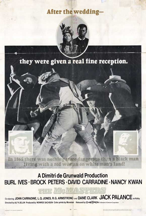 The McMasters (1970) - Jack Palance DVD