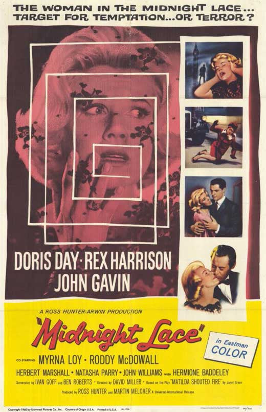 Midnight Lace (1960) - Doris Day DVD