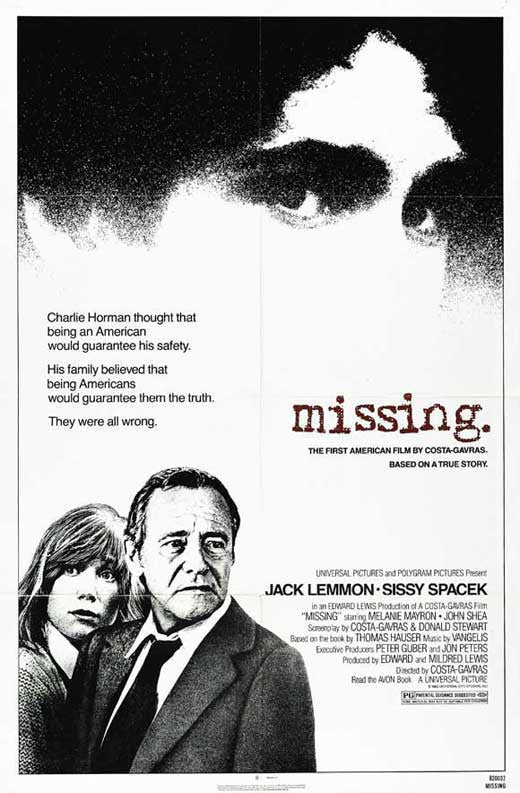 Missing (1982) - Jack Lemmon DVD