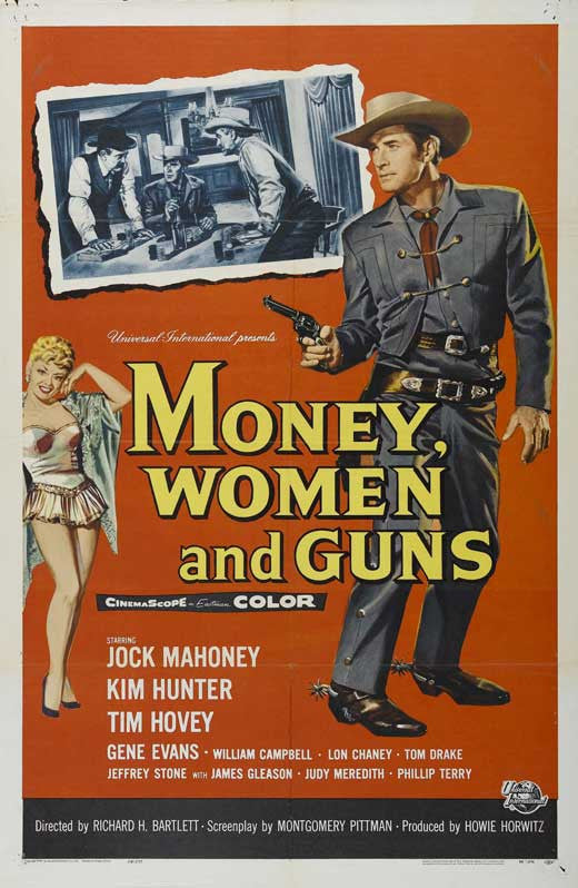 Money, Women And Guns (1958) - Jock Mahoney DVD