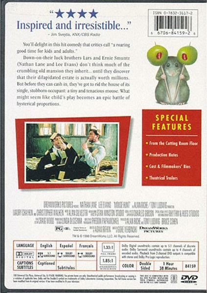 Mouse Hunt (1997) - Christopher Walken  DVD