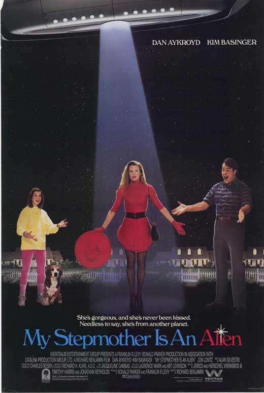 My Stepmother Is An Alien (1988) - Kim Basinger  DVD