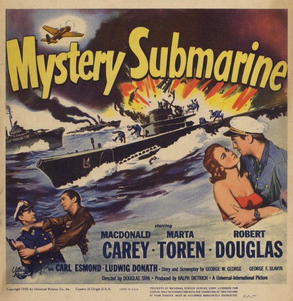 Mystery Submarine (1950) - Macdonald Carey DVD