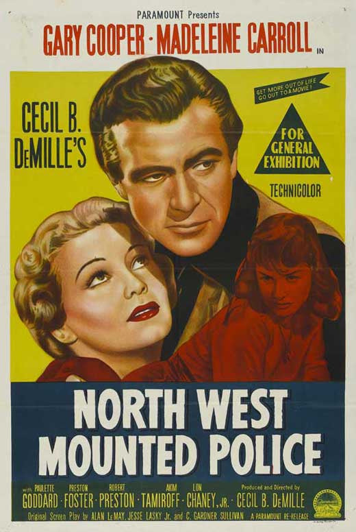 North West Mounted Police (1940) - Gary Cooper DVD