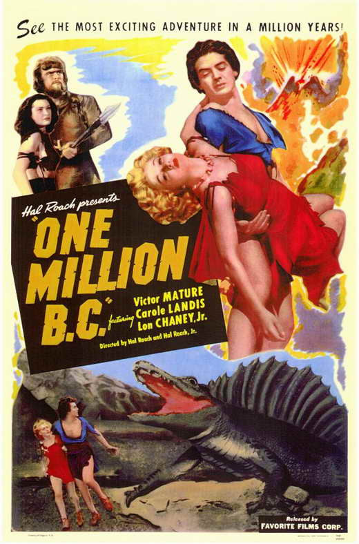 One Million B.C. (1940) - Victor Mature DVD