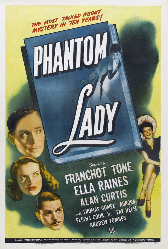 Phantom Lady (1944) - Ella Raines DVD