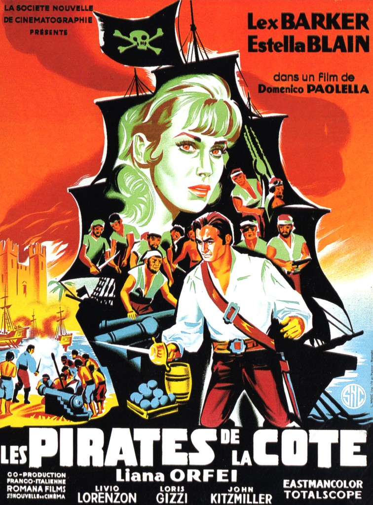 Pirates of the Coast (1960) - Lex Barker DVD