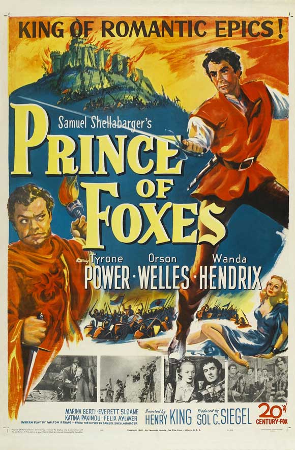 Prince Of Foxes (1949) - Tyrone Power DVD