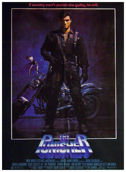 Punisher Movie Special Trade Paperback TPB Dolph Lundgren 1989 Movie  Adaptation 