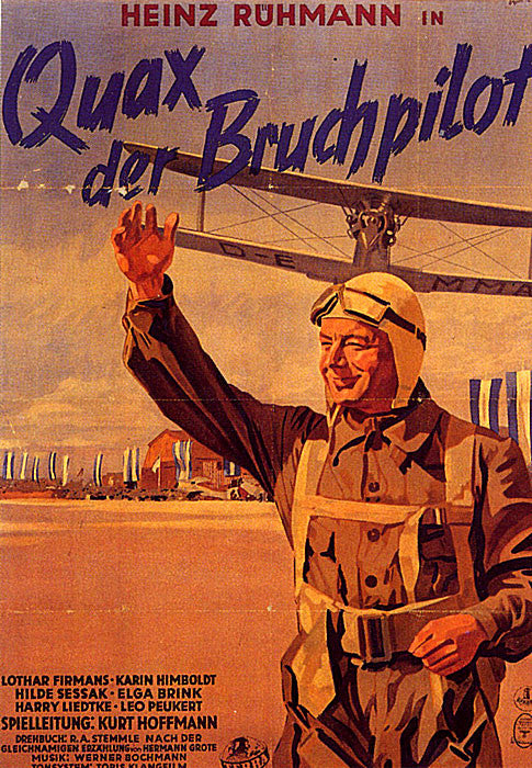 Quax, der Bruchpilot (1941) - Heinz Rühmann DVD