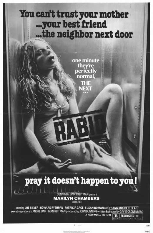 Rabid (1977) - David Cronenberg DVD