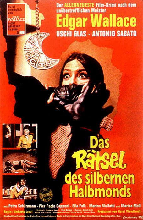 Edgar Wallace : Das Rätsel des silbernen Halbmonds (1972) DVD
