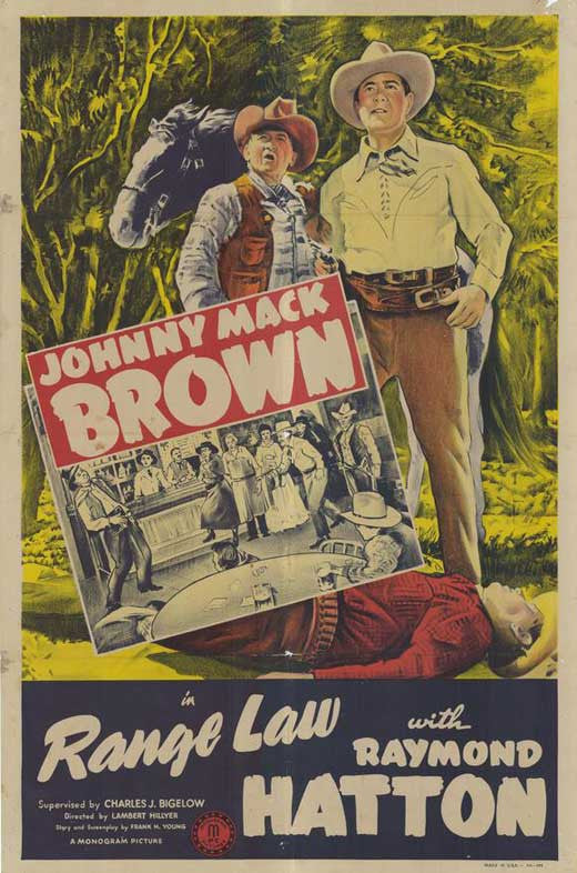 Range Law (1944) - Johnny Mack Brown DVD