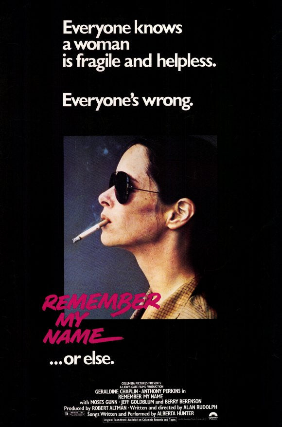 Remember My Name... Or Else (1978) - Geraldine Chaplin DVD