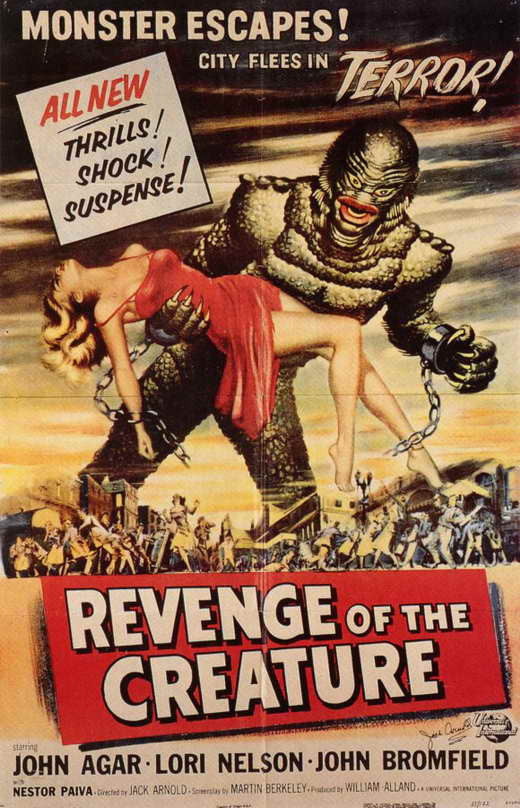 Revenge Of The Creature (1955) - John Agar DVD