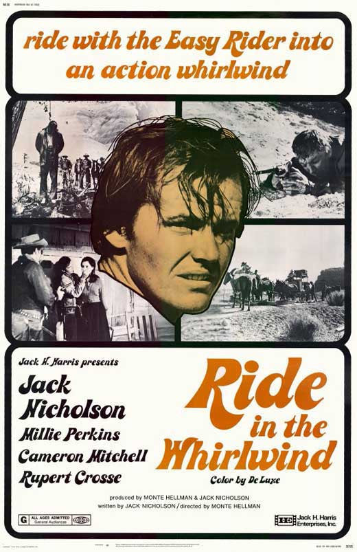 Ride In The Whirlwind (1966) - Jack Nicholson DVD