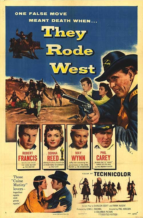 They Rode West (1954) - Donna Reed DVD