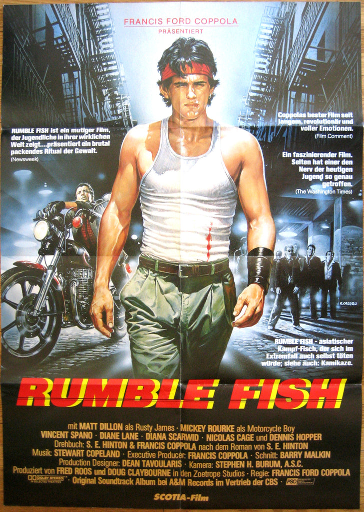 Rumble Fish (1983) - Matt Dillon DVD