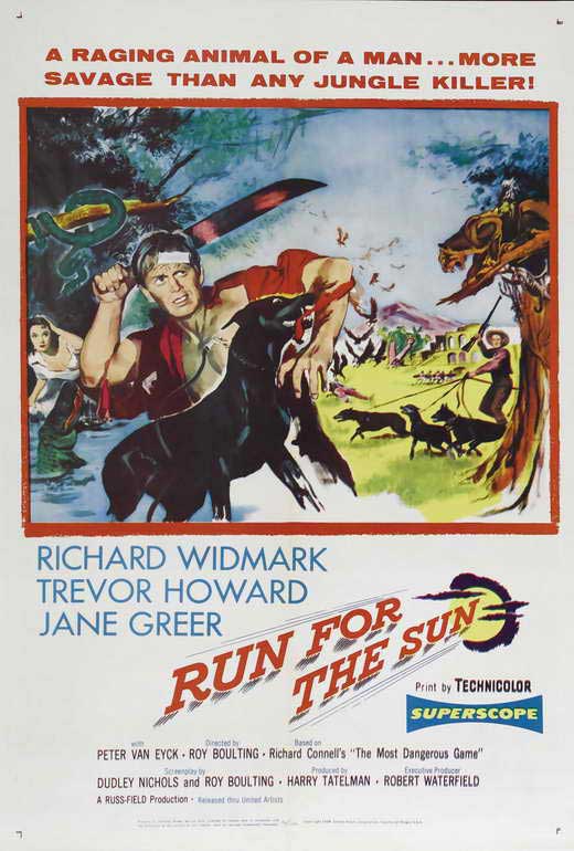 Run For The Sun (1956) - Richard Widmark DVD