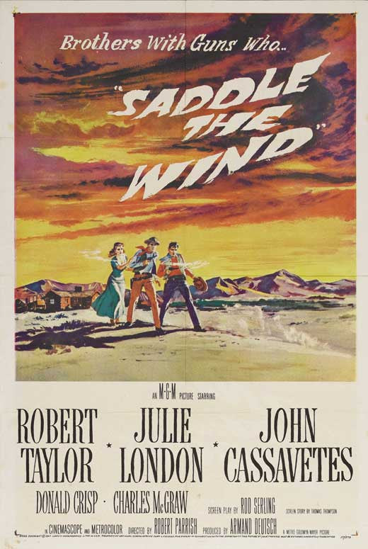 Saddle The Wind (1958) - Robert Taylor DVD