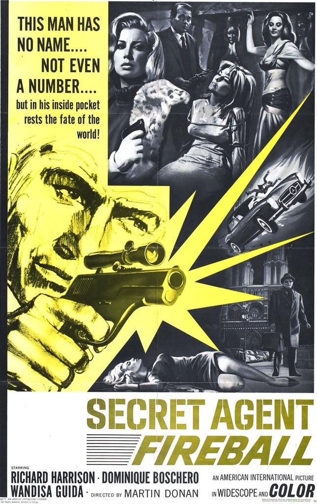 Secret Agent Fireball (1965) - Richard Harrison DVD