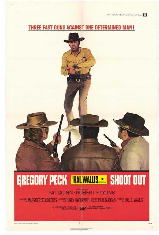Shoot Out (1971) - Gregory Peck DVD